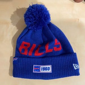 A Buffalo Bills winter hat